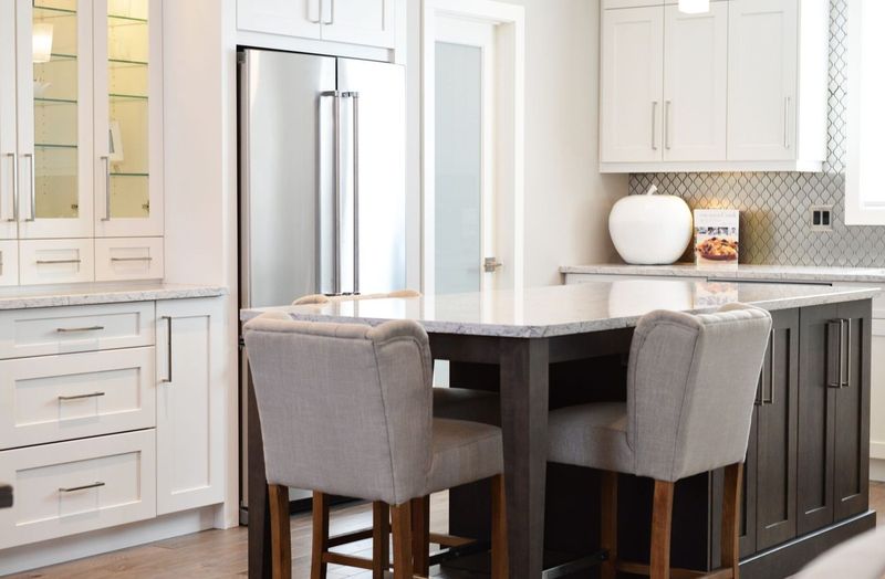 A kitchen refresh for £1,160: painted doors, new worktop, same layout