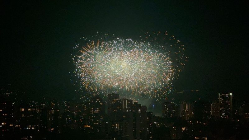 Bonfire Night from the Bole Hills