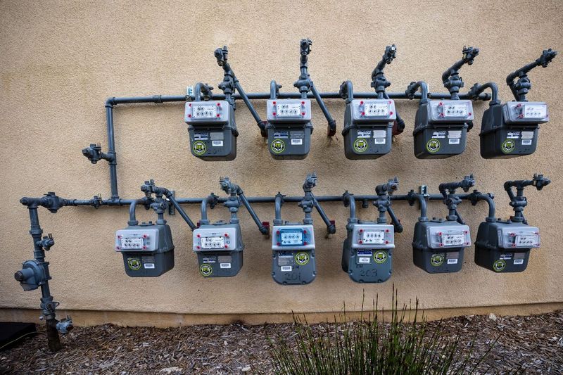 The first thing we did with the keys: photographing every meter